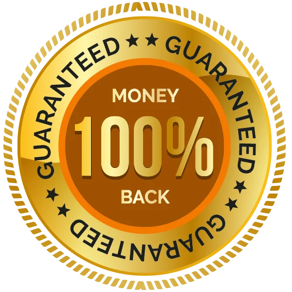 90-Days Money Back Guarantee OF Leptozan